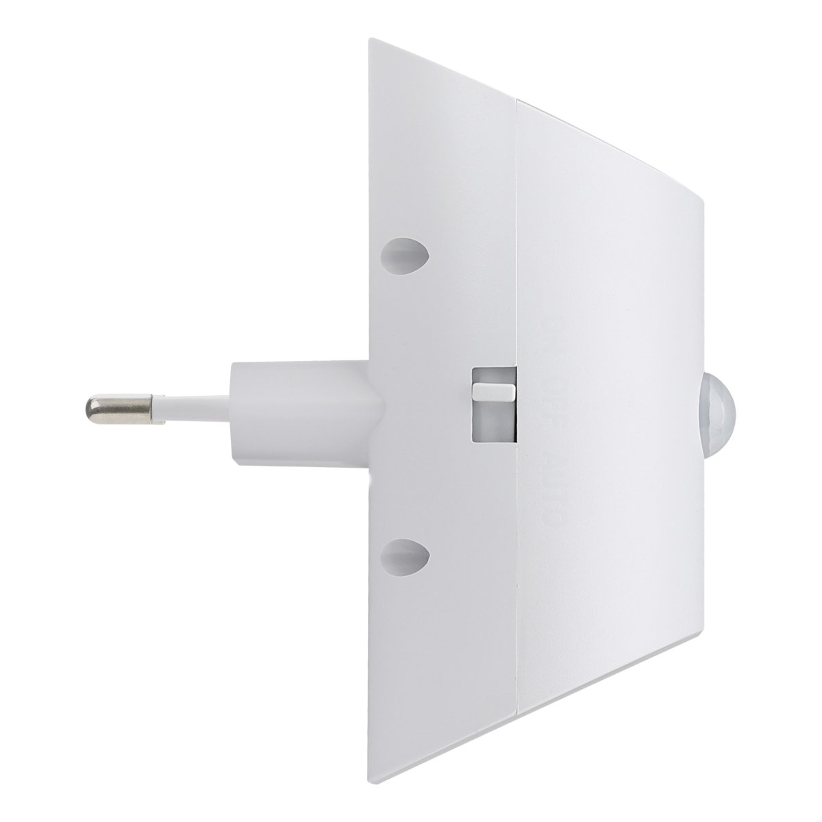 Merta Hvit vegglampe Fra Eglo - Når den plasseres på en høyde på 1,2 meter, kan sensoren registrere bevegelse på en avstand på opptil 5 meter innenfor en vinkel på 120°.