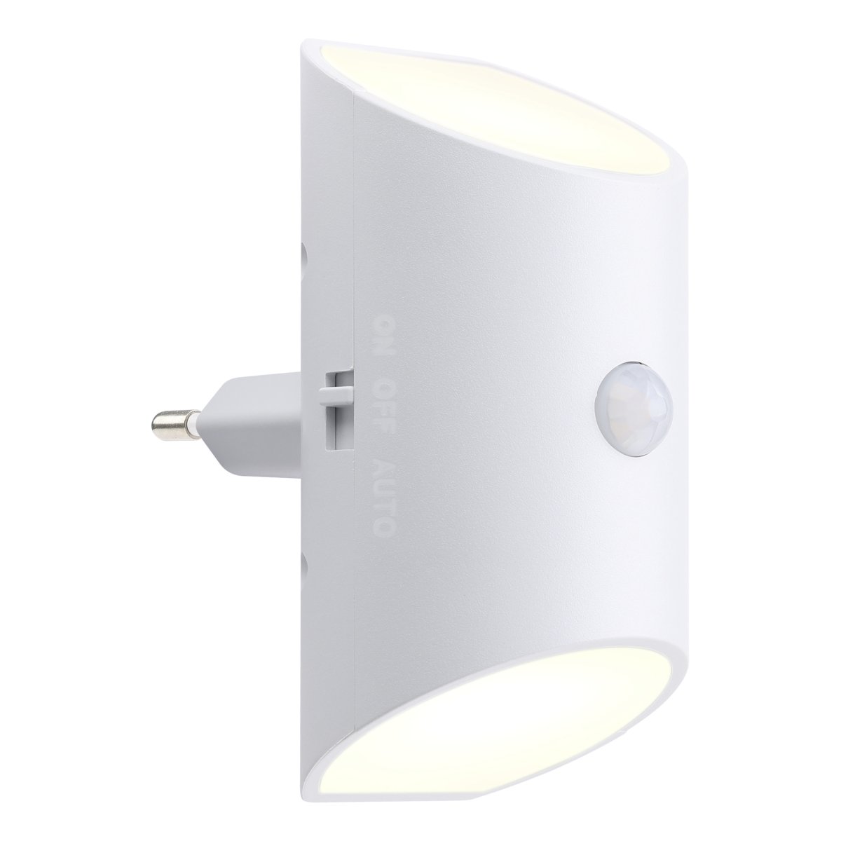 Merta Hvit vegglampe Fra Eglo - Når den plasseres på en høyde på 1,2 meter, kan sensoren registrere bevegelse på en avstand på opptil 5 meter innenfor en vinkel på 120°.