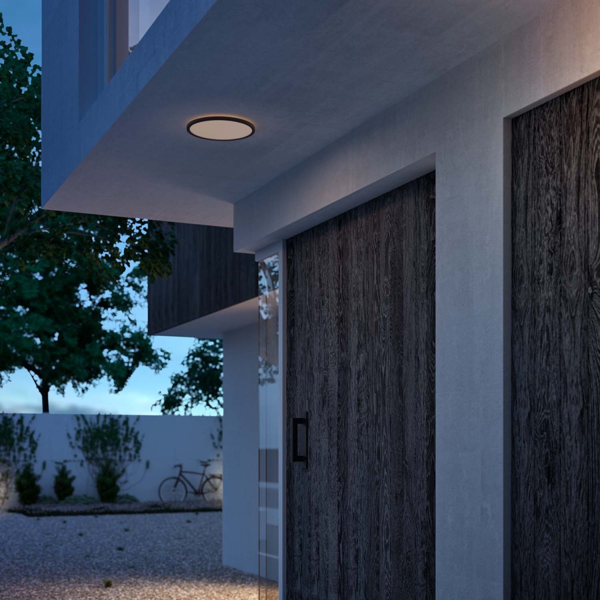 Superslim Svart Fra Philips - Philips SuperSlim SceneSwitch LED-taklampe gir deg tre lysstyrkeniv&aring;er som er perfekte for enhver anledning.