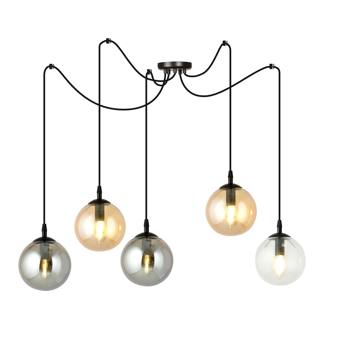 Gigi 70cm Flerfarget Taklampe Fra Emibig Lighting - Dens minimalistiske stil passer inn i de nyeste trendene samtidig som den opprettholder fortidens eleganse.