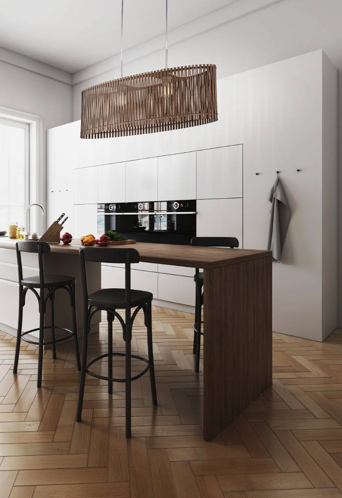 Sendero 77cm Mørkt tre Taklampe Fra Eglo - Den vakre ovale lampeskjermen i brune trelameller gir et mykt og behagelig lysbilde, samtidig som det tilfører rommet en varm og innbydende følelse.