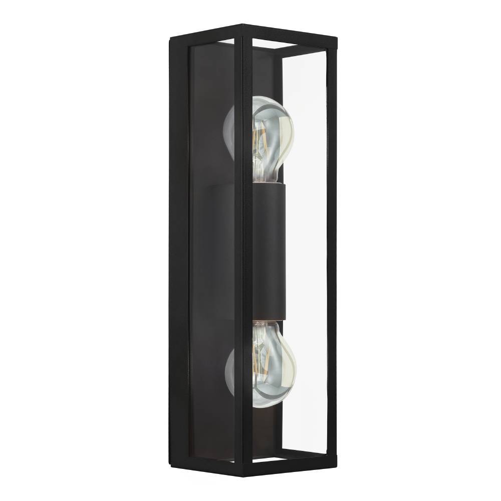 Amezola 38cm Svart baderomslampe Fra Eglo - Denne lampen passer deg som ønsker en moderne og tidsriktig interiørdetalj som forsterker helhetsinntrykket i hjemmet ditt.