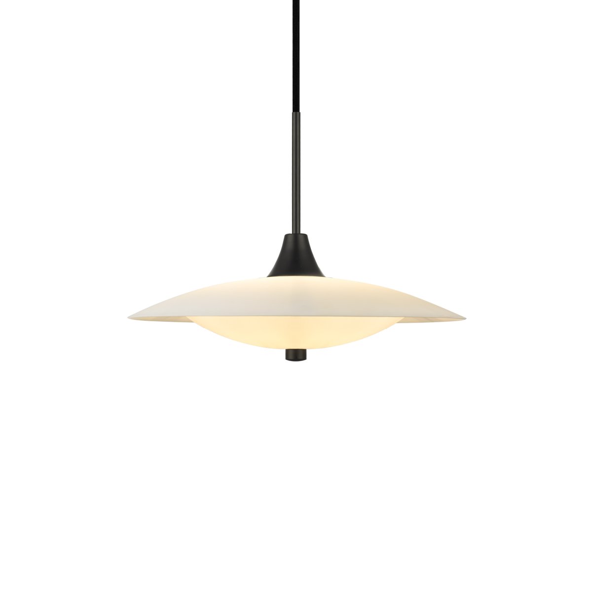 Baroni Ø35 Svart Taklampe Fra Halo Design - Baroni er et vakkert anheng med en diameter p&aring; 35 cm.