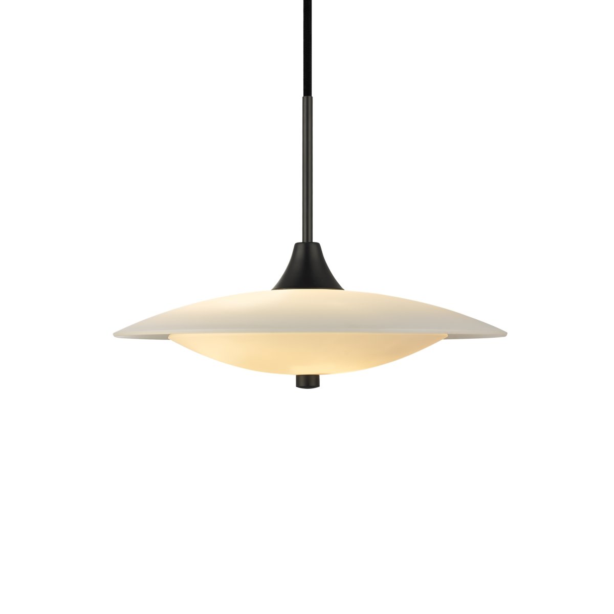 Baroni Ø40 Svart Taklampe Fra Halo Design - Baroni er et vakkert anheng med en diameter p&aring; 40 cm.
