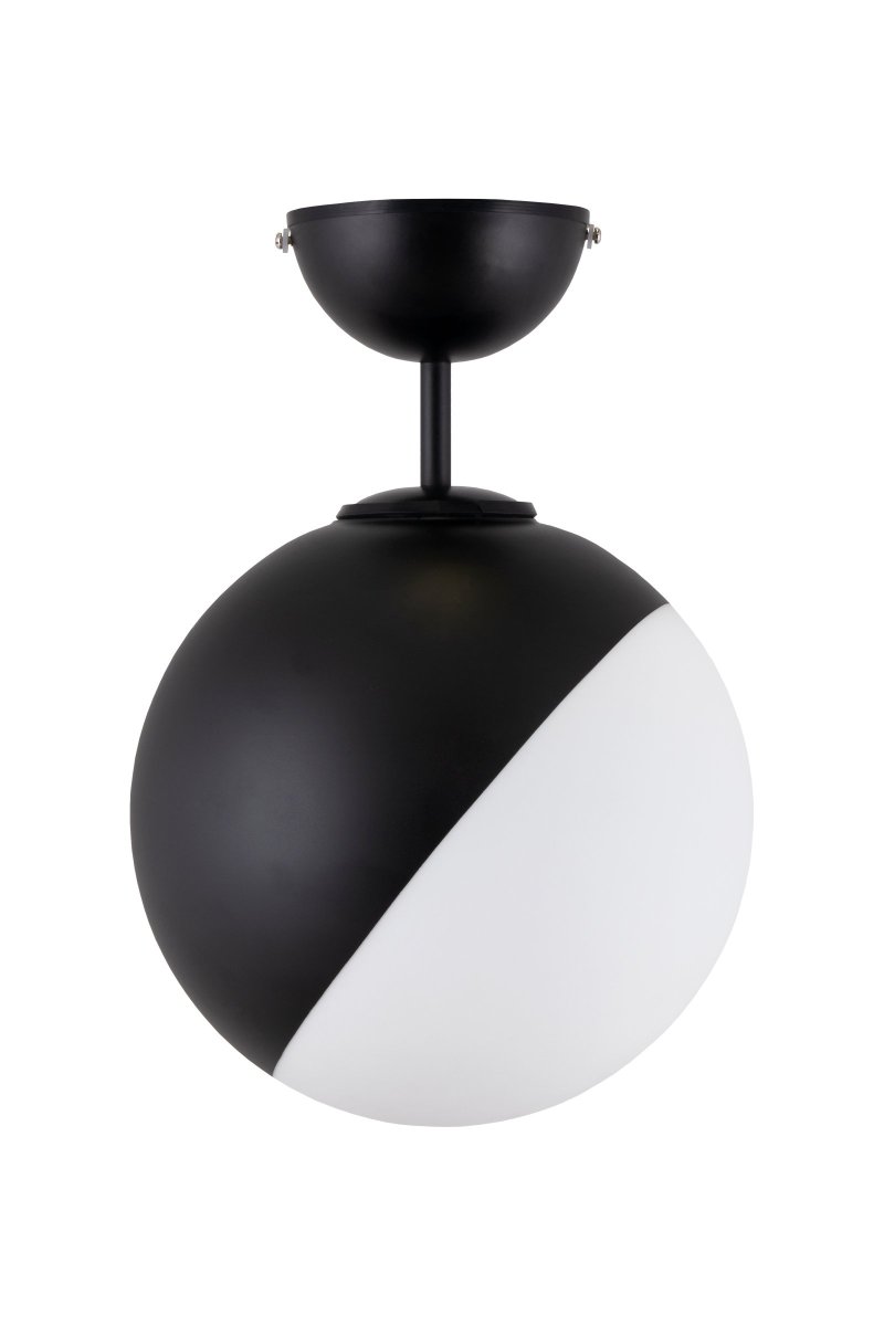 Contur Ø25 Svart baderomslampe Fra Globen Lighting - Lampen er IP44-klassifisert, noe som betyr at den kan brukes i milj&oslash;er som; som bad medf&oslash;lger ikke kronetilkobling for taktilkobling.