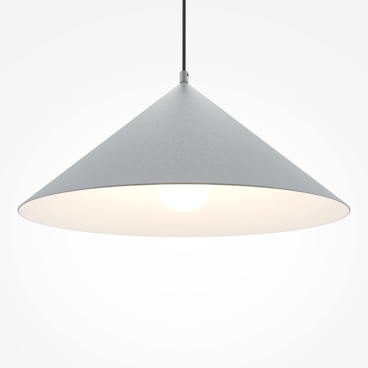 Basic colors Ø35 Grå Taklampe Fra Maytoni - Den enkle, men sofistikerte formen gjør den til et utmerket valg for alle rom der du ønsker å skape et stilig og tidløst uttrykk.