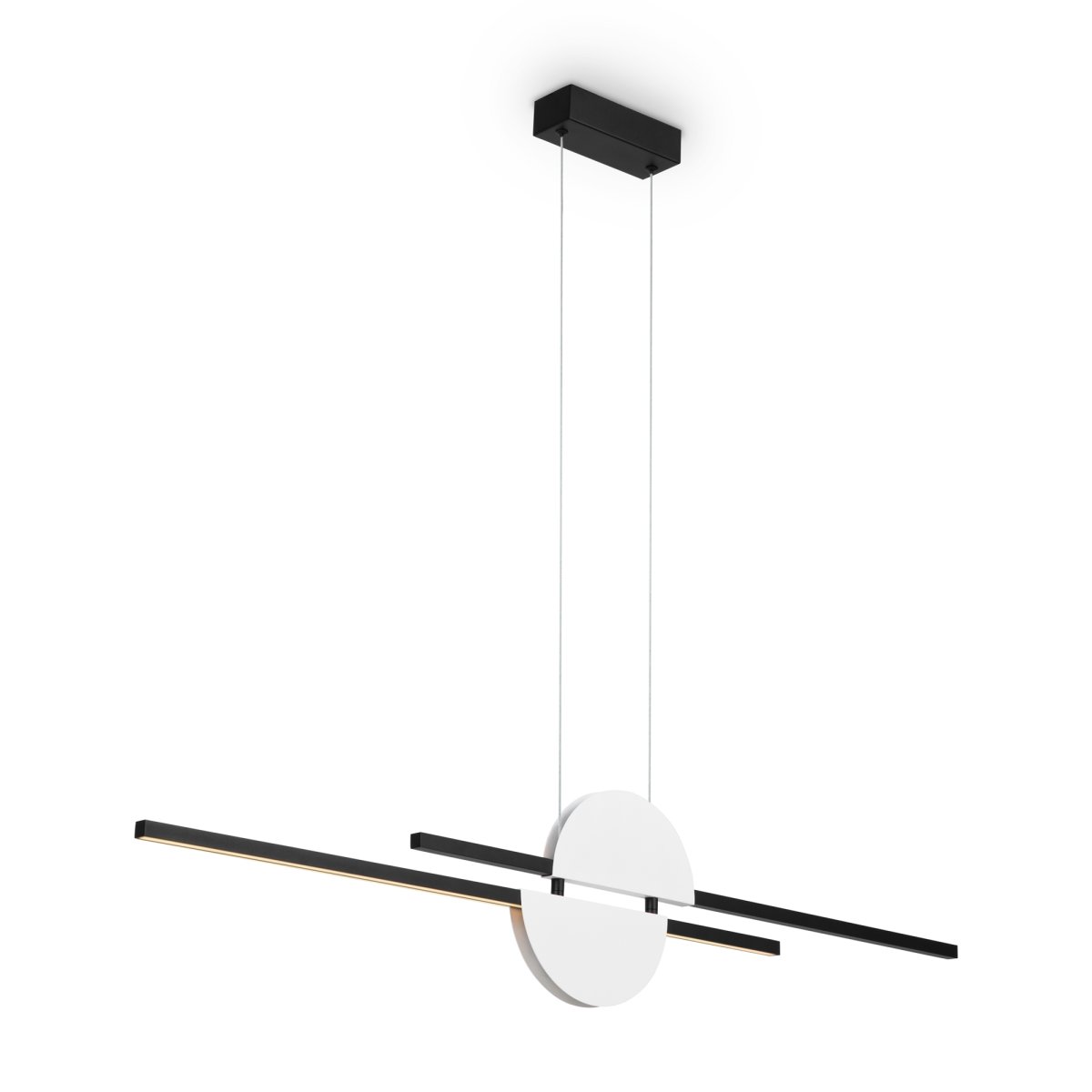 Skyline 110cm Svart Taklampe Fra Maytoni - Med en innebygd LED-lyskilde og en fargetemperatur på 4000K bringer denne pendelen både stil og funksjonalitet til hjemmet ditt.