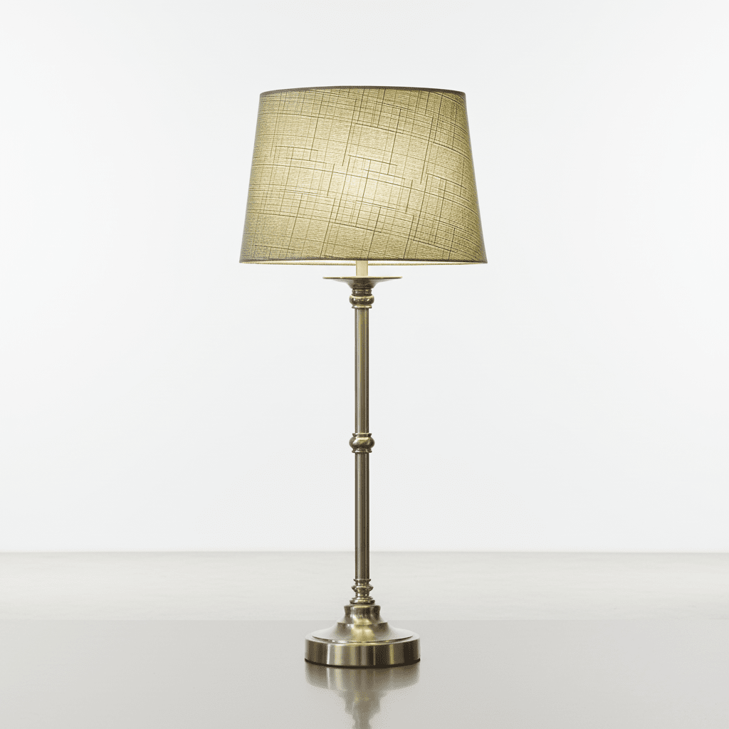 Axel 60cm Sølv/grønn bordlampe Fra Lampan - Axel blir et stilig innslag p&aring; for eksempel et sidebord, et skrivebord eller i et vindu og passer inn i mange forskjellige interi&oslash;rstiler.