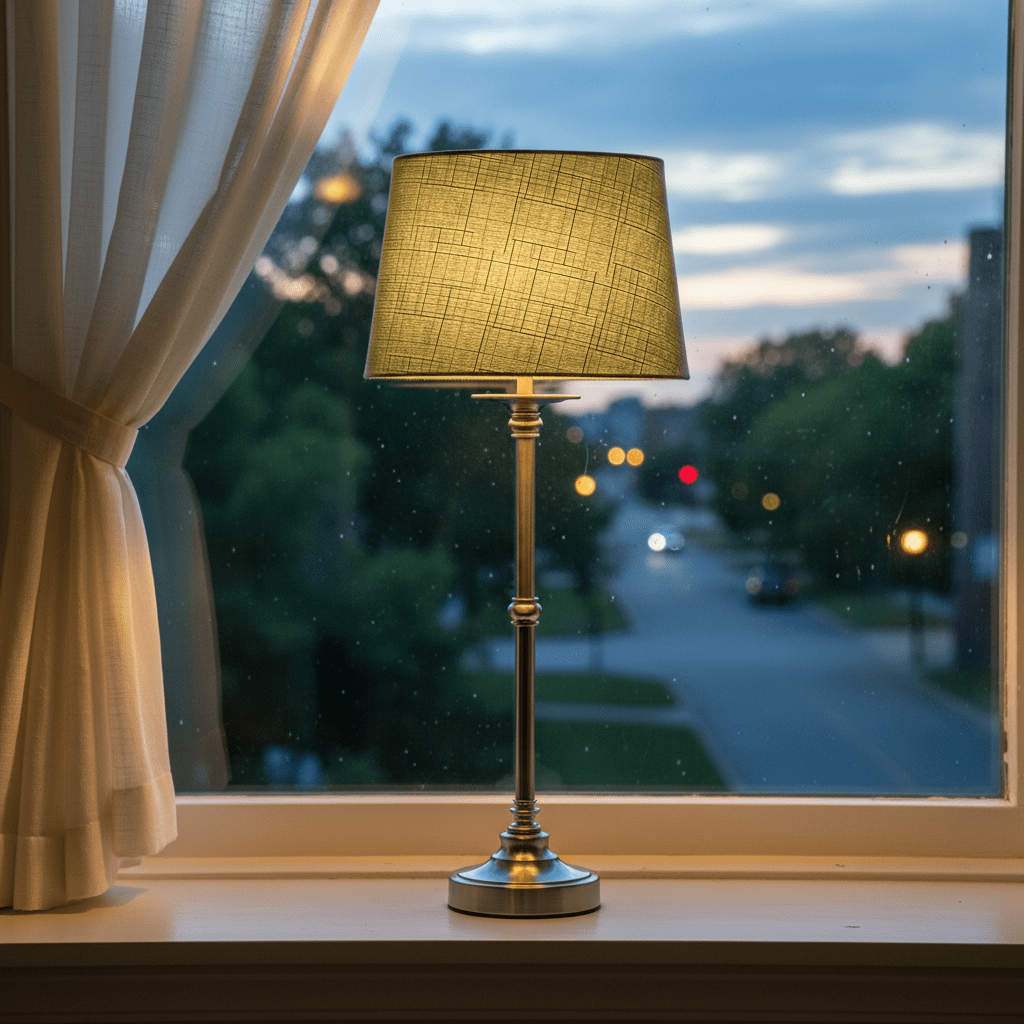 Axel 60cm Sølv/grønn bordlampe Fra Lampan - Axel blir et stilig innslag p&aring; for eksempel et sidebord, et skrivebord eller i et vindu og passer inn i mange forskjellige interi&oslash;rstiler.