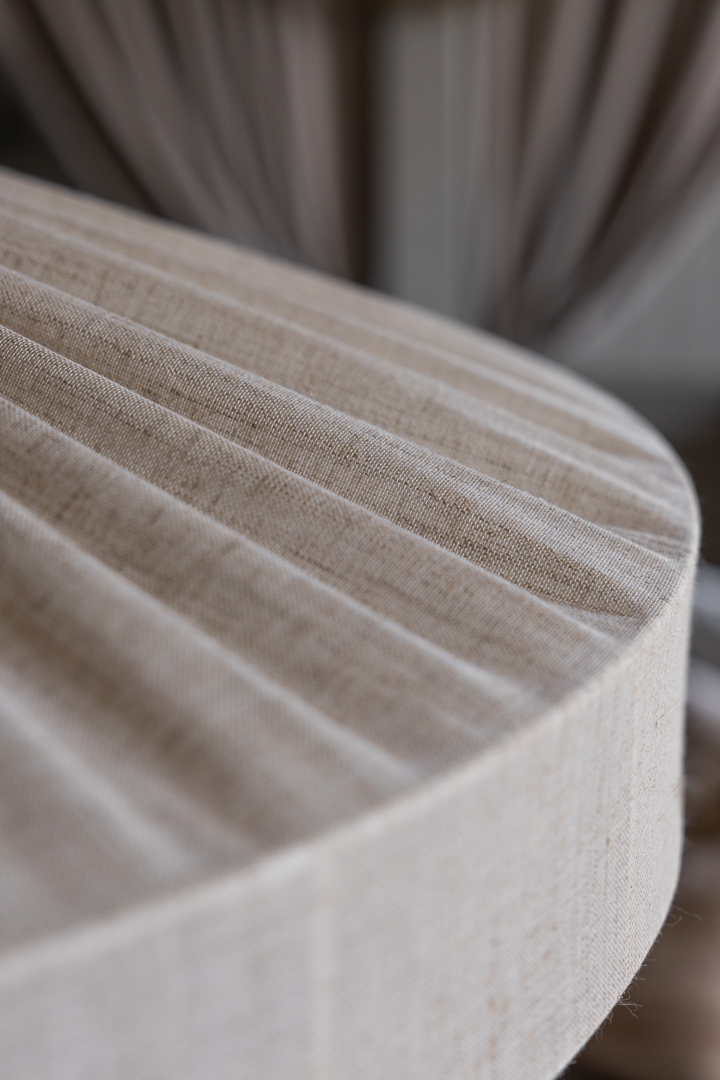 Alba Skjerm Ekskl. Oppheng Ø58 Natur Taklampe Fra Alde & Lind - Plasser den i stuen, gangen eller soverommet.