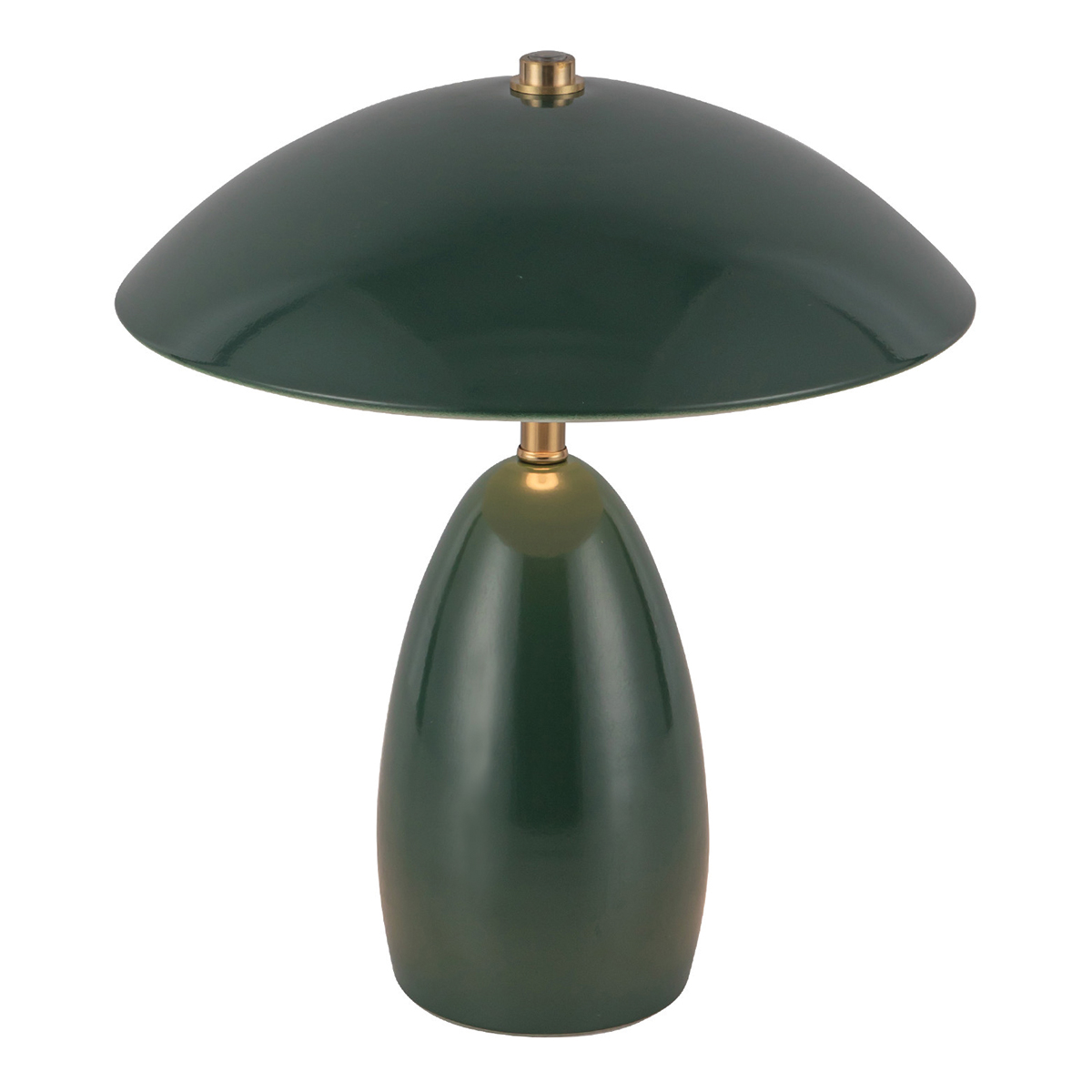 Poppy 27cm Grønn bærbar Fra Elstead Lighting - Poppy har en integrert 3W LED med en lysstr&oslash;m p&aring; 112 lumen og er dimbar i tre niv&aring;er.