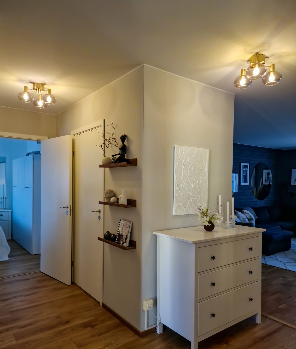 Bell Ø42 Messing plafond Fra Aneta Lighting - Bell er en taklampe som kombinerer elegant design med et moderne preg.