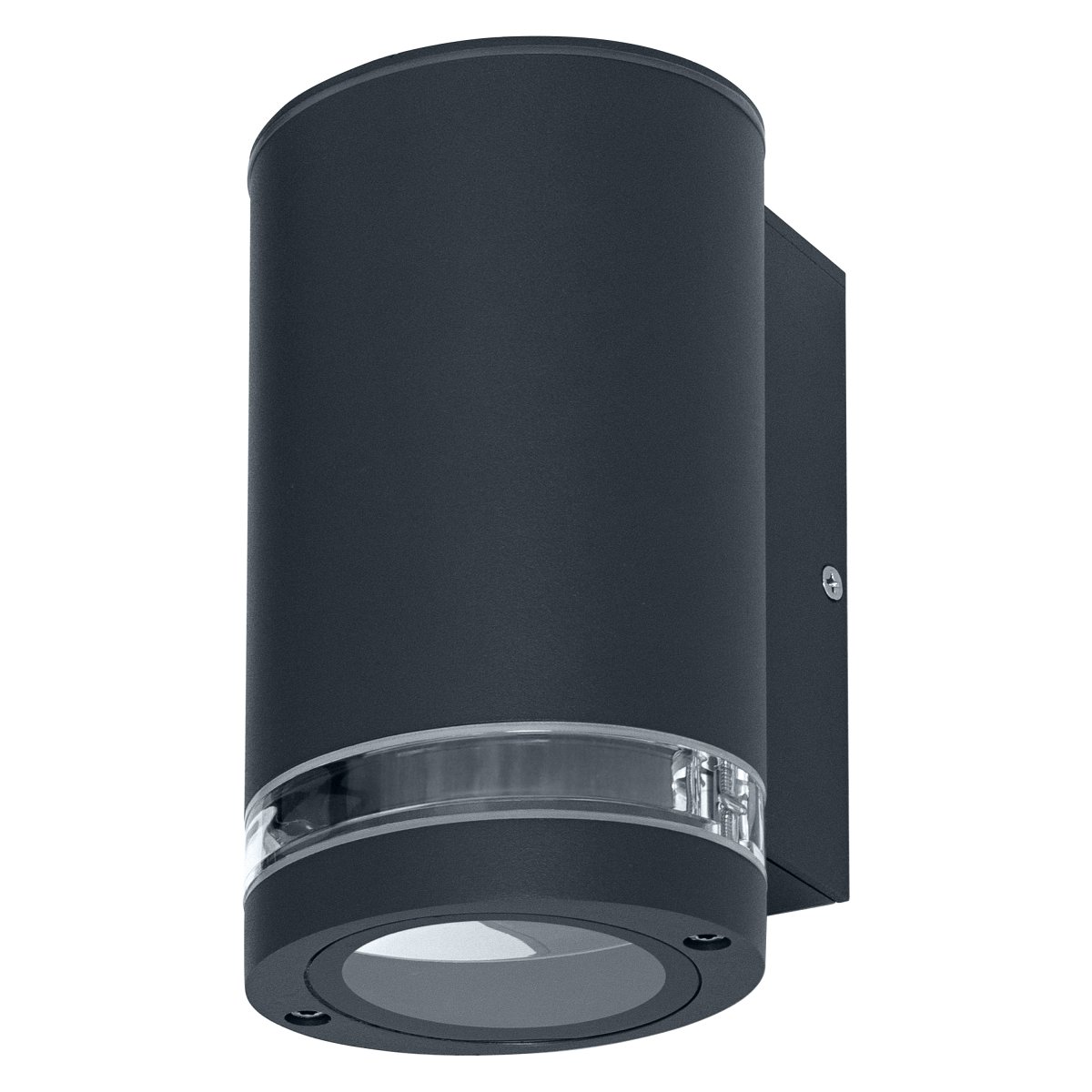 Beam Gap Down Mørk grå utendørslampe Fra Osram - Laget av aluminium og med IP44-klassifisering er den motstandsdyktig mot v&aelig;r og vind, noe som gj&oslash;r den perfekt for fasader, inngangspartier og uteplasser.