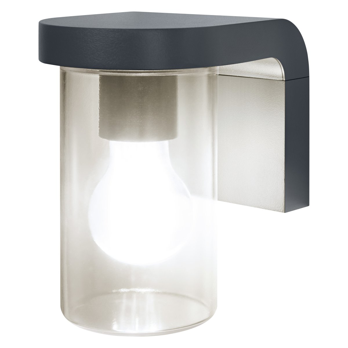 Cascade Mørk grå utendørslampe Fra Ledvance - Med IP44-klassifisering er Cascade perfekt for utend&oslash;rs bruk og beskytter mot b&aring;de fuktighet og smuss.