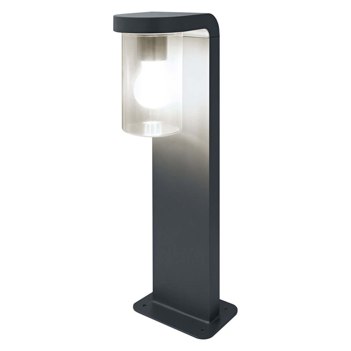Cascade 50cm Mørk grå pullerter Fra Osram - Med IP44-klassifisering er Cascade perfekt for utend&oslash;rs bruk og beskytter mot b&aring;de fuktighet og smuss.