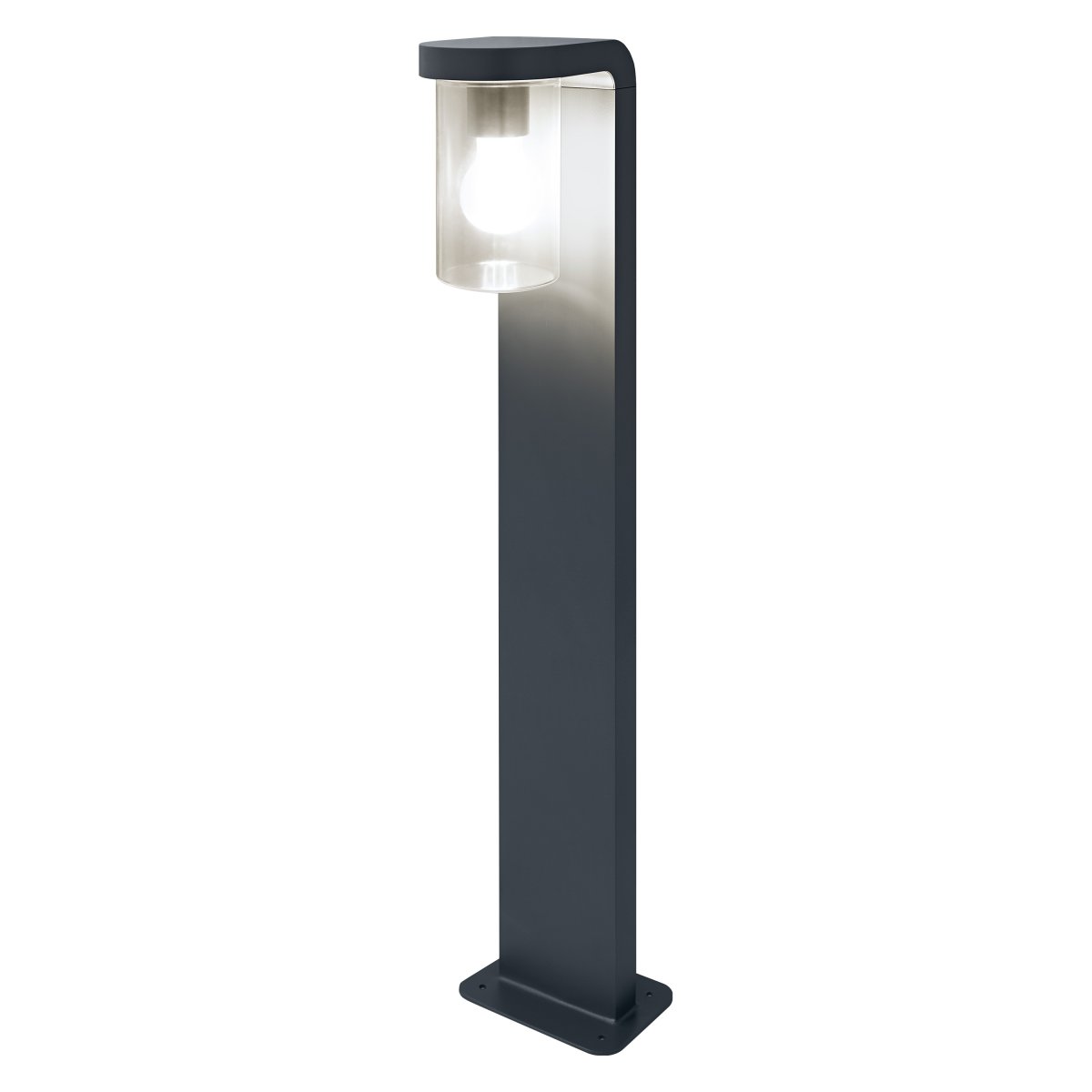 Cascade 80cm Mørk grå pullerter Fra Ledvance - Med IP44-klassifisering er Cascade perfekt for utend&oslash;rs bruk og beskytter mot b&aring;de fuktighet og smuss.