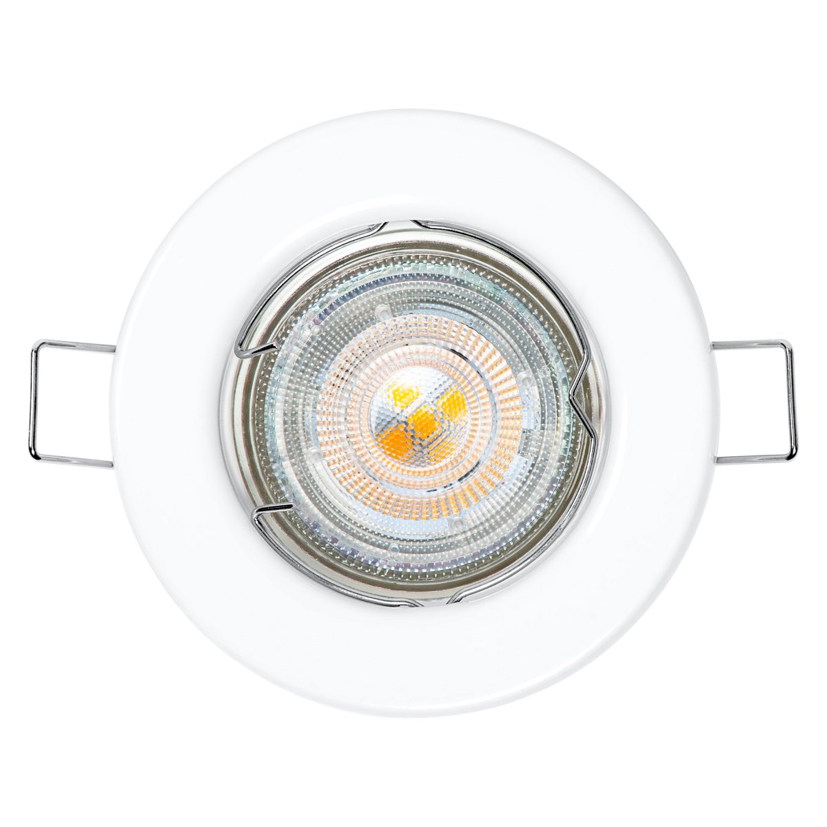 Recess Sett inkl GU10 3x2W Hvit Fra Ledvance - Lyskasterne krever en avstand p&aring; minst 20 cm mellom hverandre.