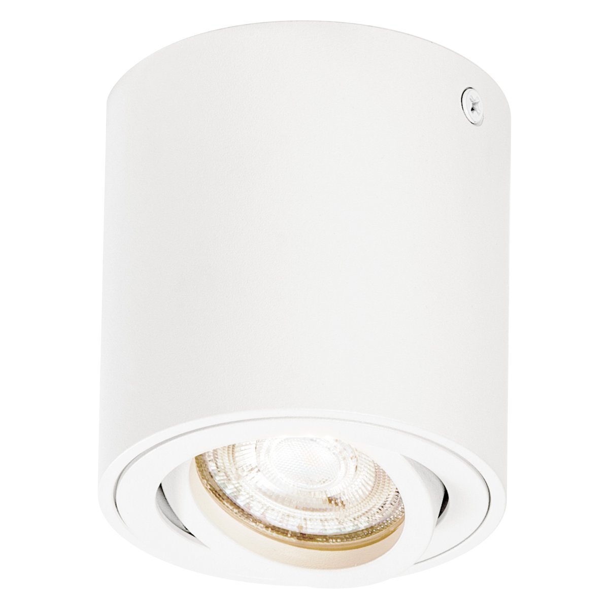 Surface Round Hvit spotlight Fra Osram - Placera f&ouml;rslagsvis flera i grupp eller rad i k&ouml;ket, vardagsrummet eller hallen.