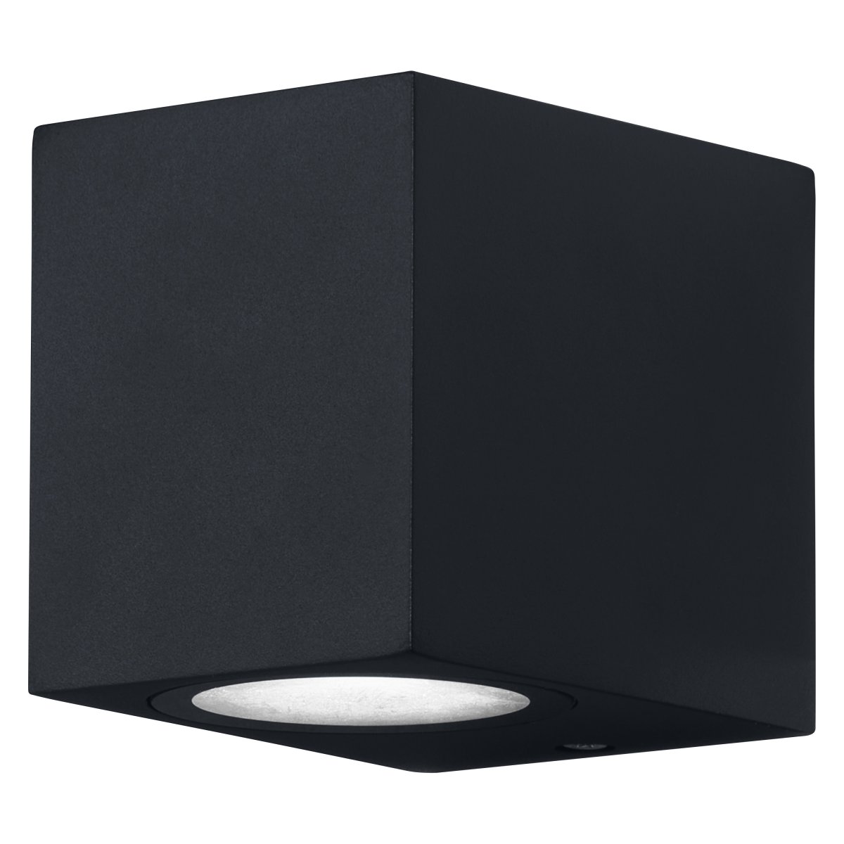 Square Down Svart utendørslampe Fra Ledvance - Laget av st&oslash;pt aluminium og med IP44-klassifisering, er den motstandsdyktig mot v&aelig;r og vind, noe som gj&oslash;r den perfekt for fasader, innganger og uteplasser.