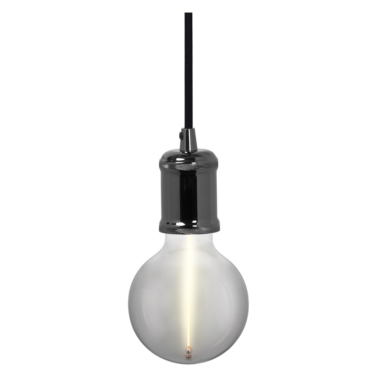 Bobbin Ø10 Mørk grå Taklampe Fra Ledvance - Det simpla upph&auml;nget ger dig m&aring;nga m&ouml;jligheter, du kan f&ouml;rslagsvis placera flera i grupp eller i rad &ouml;ver matbordet eller i vardagsrummet.