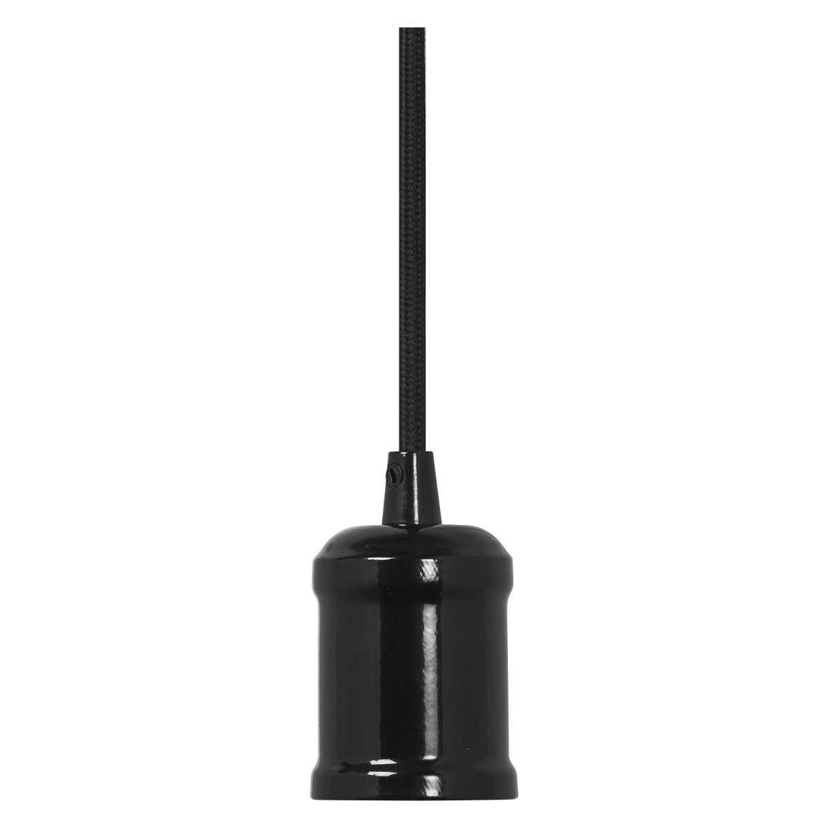 Bobbin Ø10 Svart Taklampe Fra Osram - Det simpla upph&auml;nget ger dig m&aring;nga m&ouml;jligheter, du kan f&ouml;rslagsvis placera flera i grupp eller i rad &ouml;ver matbordet eller i vardagsrummet.