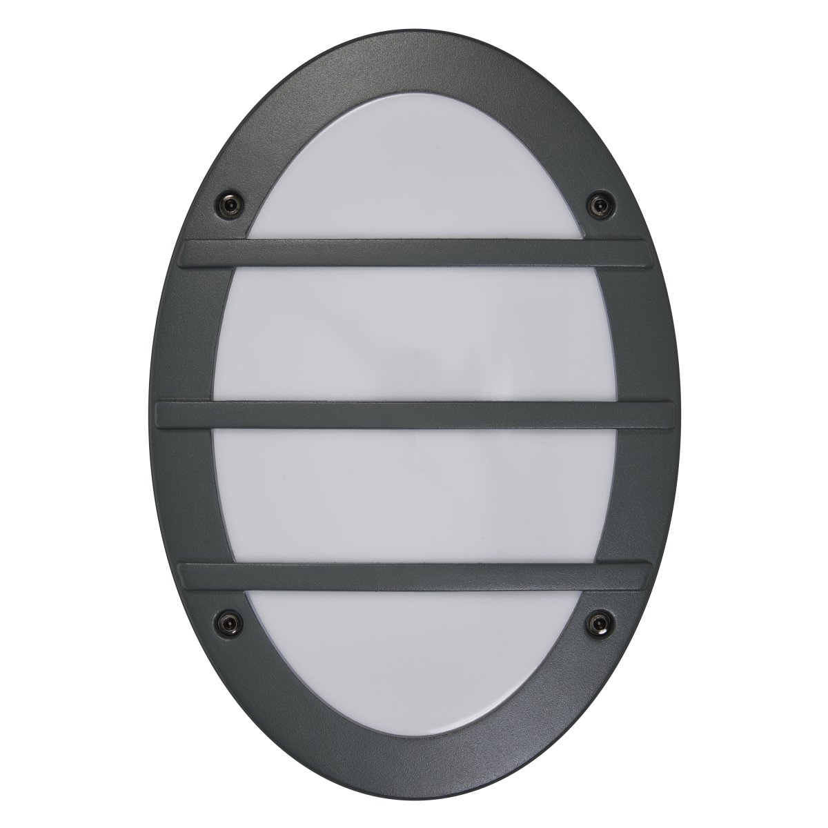 Orbick Mørk grå utendørslampe Fra Osram - Tillverkad av pressgjuten aluminium och med IP65-klassning, &auml;r denna lampa helt skyddad mot b&aring;de damm och vatten, vilket g&ouml;r den perfekt f&ouml;r alla v&auml;derf&ouml;rh&aring;llanden.