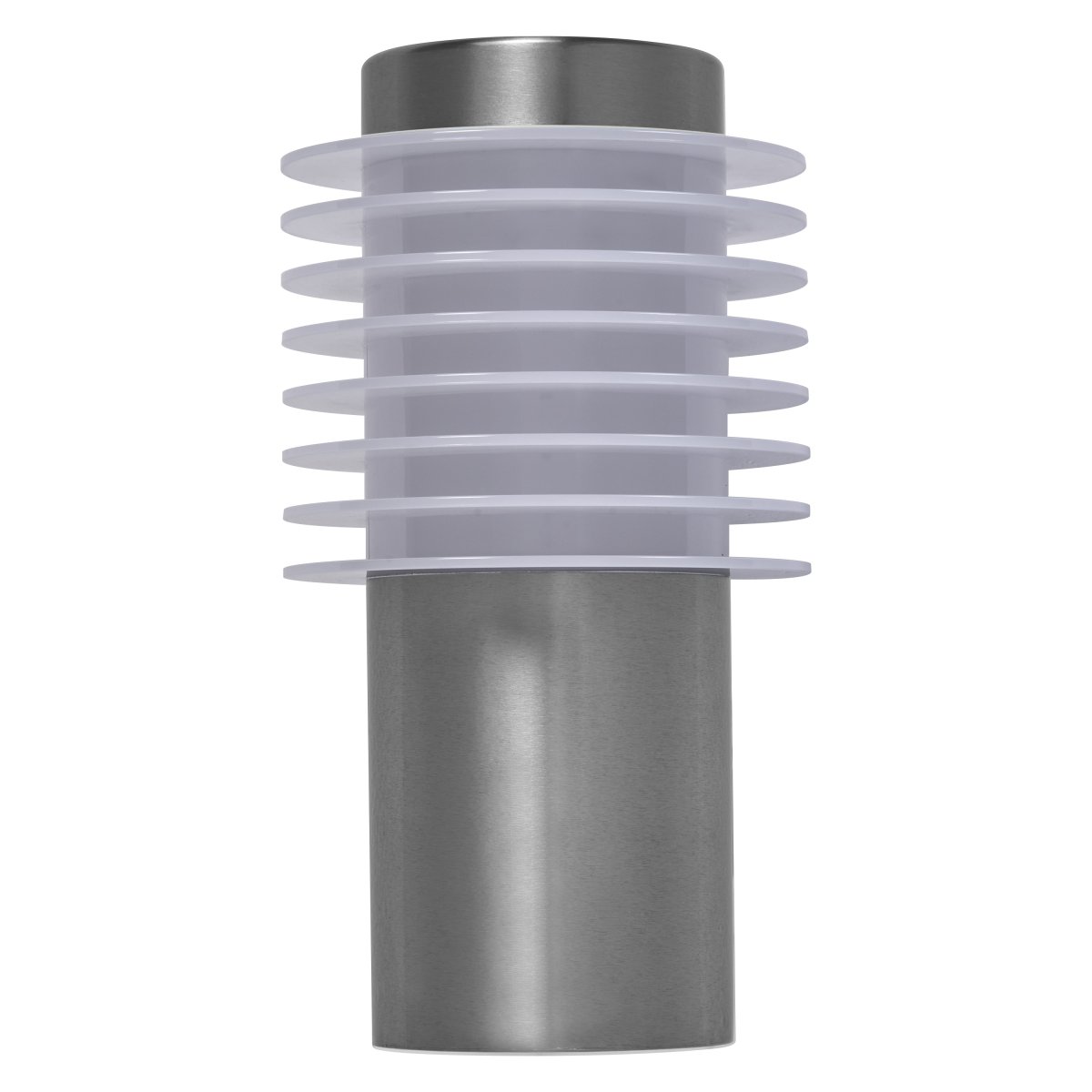 Rondo Stål utendørslampe Fra Ledvance - Tillverkad av rostfritt st&aring;l och med IP44-klassning, &auml;r denna lampa b&aring;de h&aring;llbar och v&auml;derbest&auml;ndig.