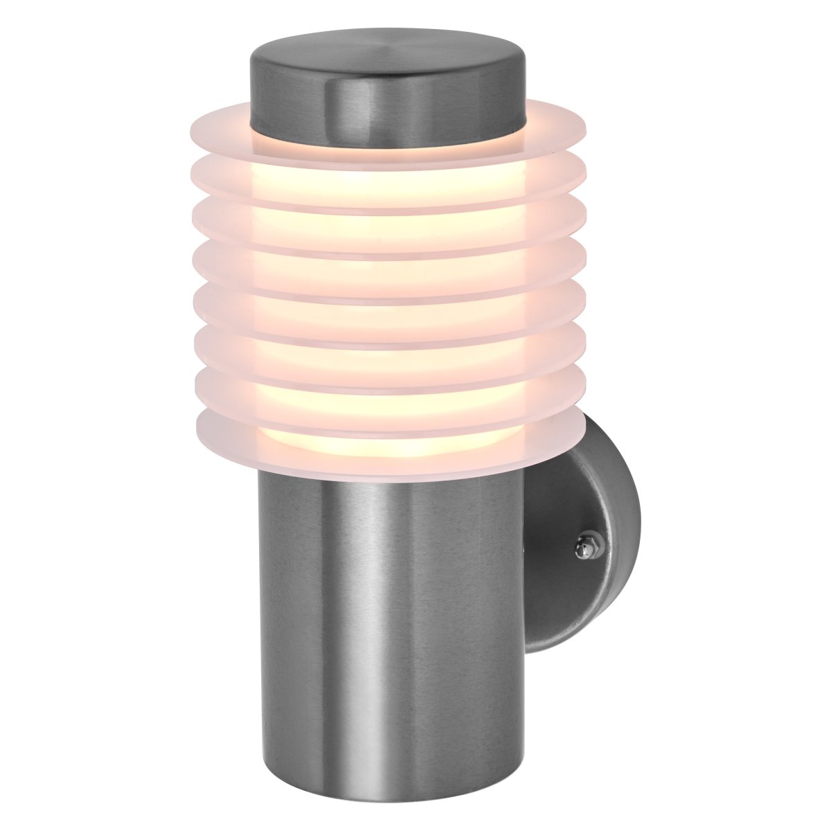 Rondo Stål utendørslampe Fra Ledvance - Tillverkad av rostfritt st&aring;l och med IP44-klassning, &auml;r denna lampa b&aring;de h&aring;llbar och v&auml;derbest&auml;ndig.