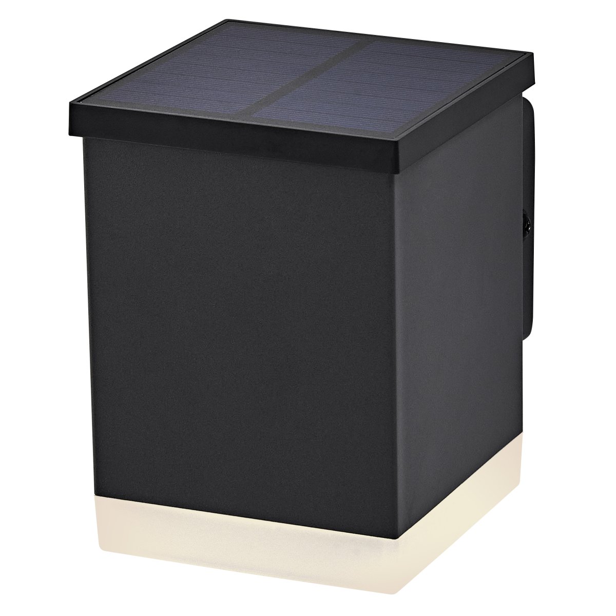 Quadro Mørk grå solcellelampe Fra Ledvance - Med en IP65-klassifisering er den værbestandig, perfekt for inngangspartier, garasjer og gangveier.