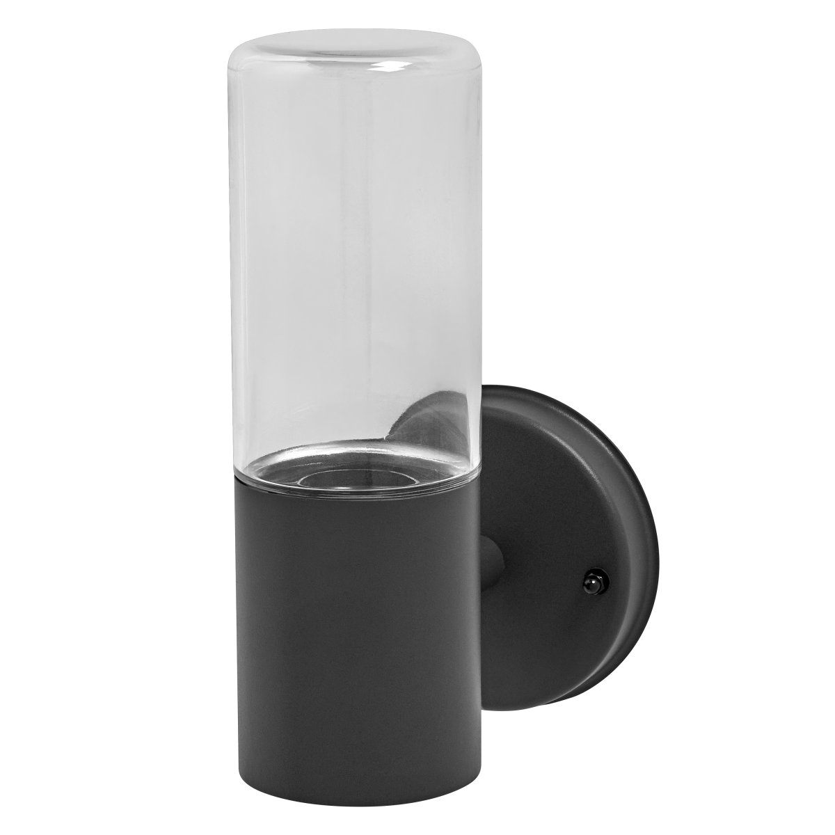 Figo Mørk grå utendørslampe Fra - Laget av rustfritt st&aring;l og glass, er denne lampen b&aring;de slitesterk og v&aelig;rbestandig, noe som gj&oslash;r den perfekt for utend&oslash;rs bruk.