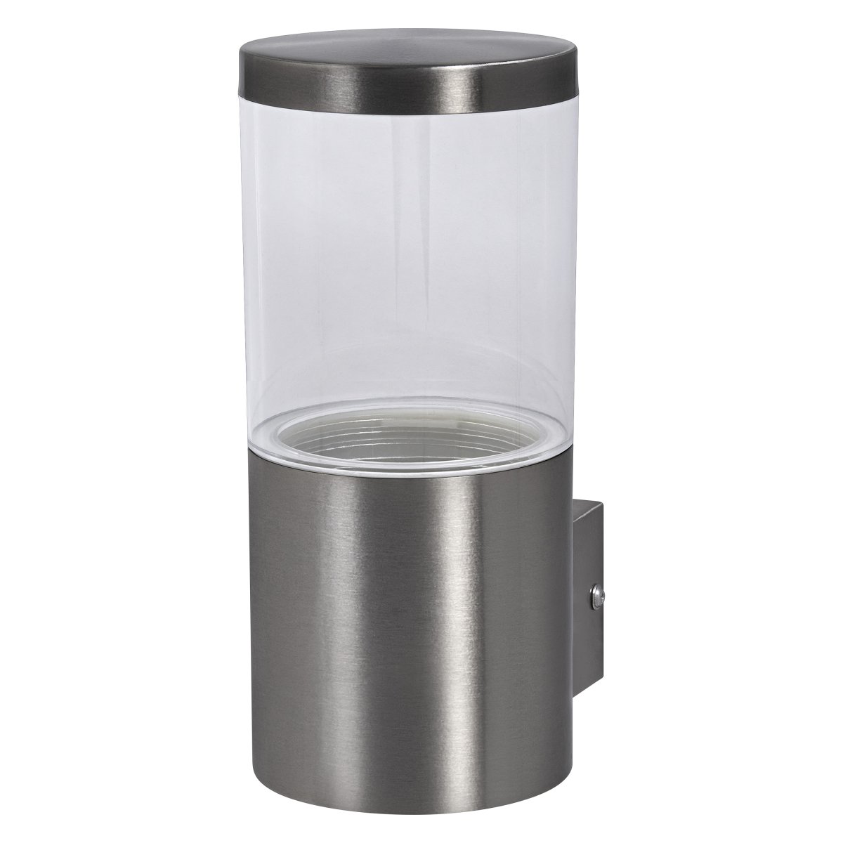 Ebro Stål utendørslampe Fra Ledvance - Ebro er en stilig og robust fasadelampe som gir b&aring;de funksjon og eleganse til din entr&eacute;.