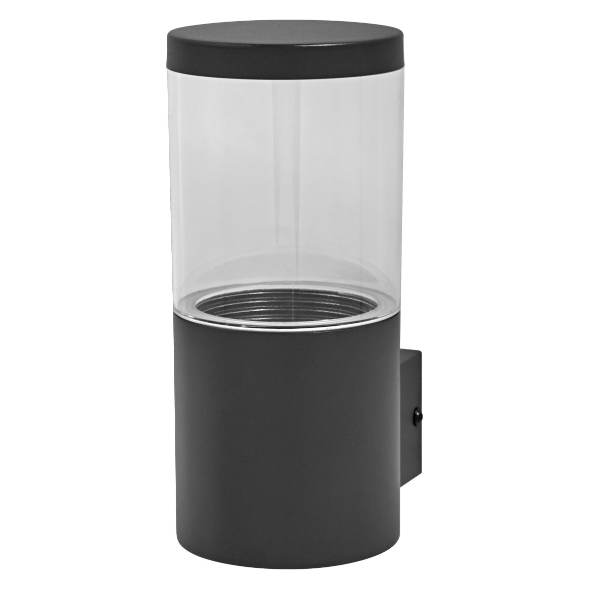Ebro Mørk grå utendørslampe Fra Ledvance - Ebro er en stilig og robust fasadelampe som gir b&aring;de funksjon og eleganse til din entr&eacute;.