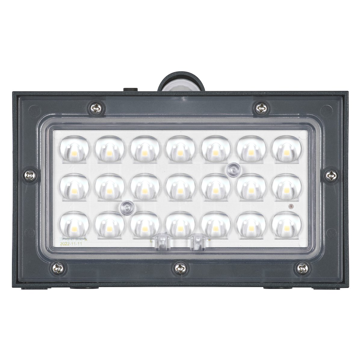 Bricklume Sensor Mørk grå solcellelampe Fra Ledvance - Den innebygde PIR-bevegelsessensoren og dagslyssensoren slår automatisk på lampen når det er bevegelse i mørket, noe som gir både sikkerhet og energieffektivitet.