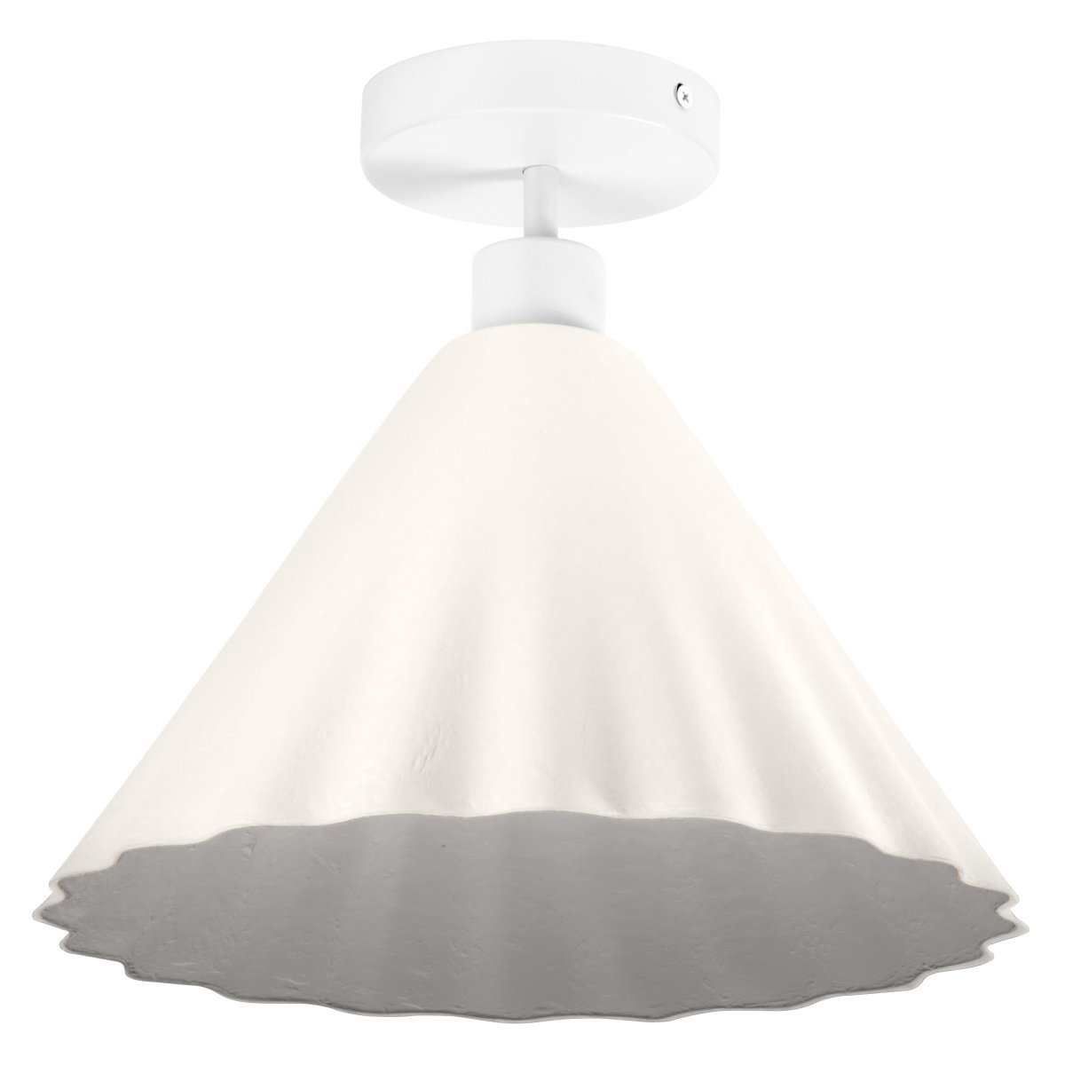 Pulp Ø30 Hvit plafond Fra Osram - Den dekorative papirskjermen gir en fin spredning av lys i rommet.