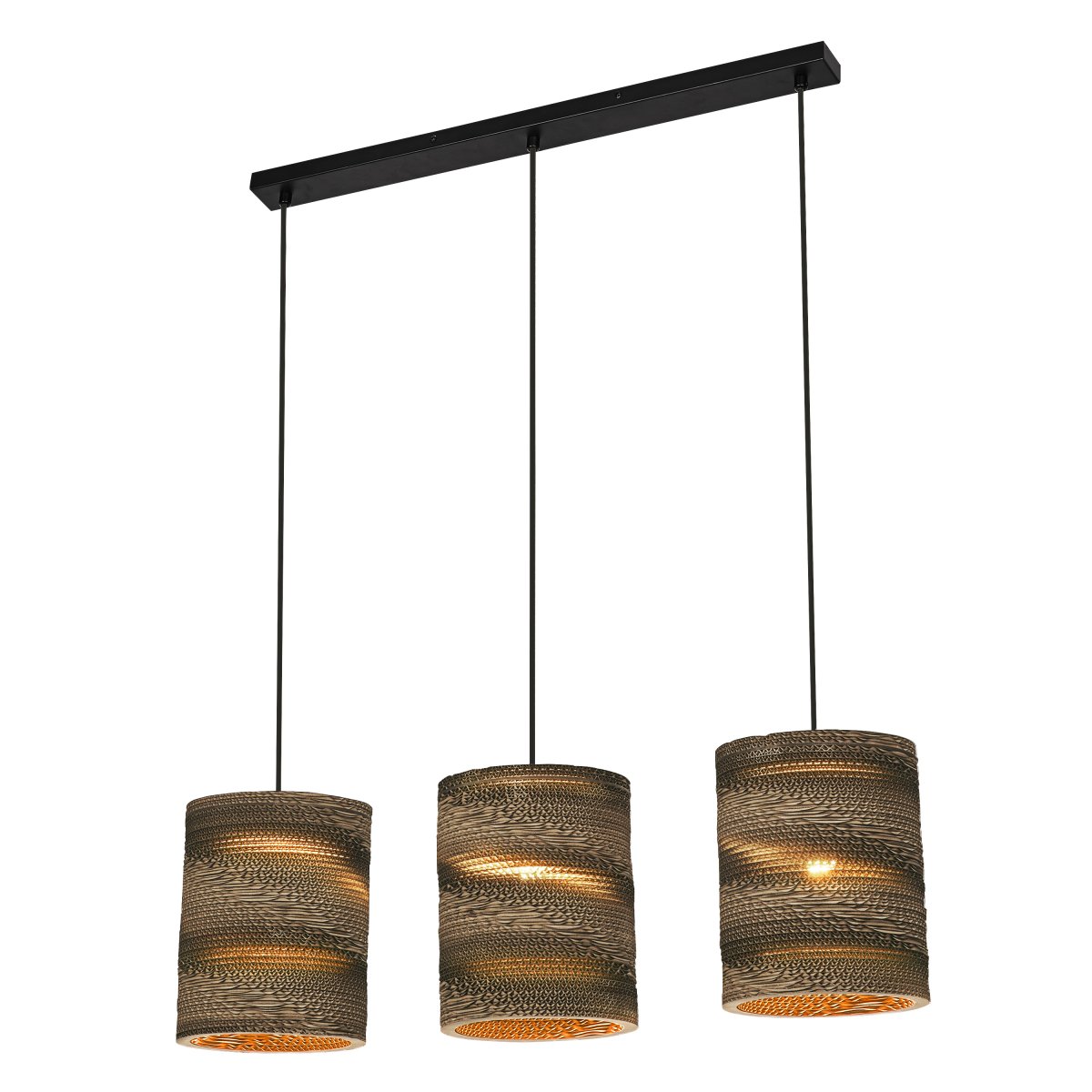 Cardboard Cylinder 83cm Brun Taklampe Fra Ledvance - Cardboard er et enkelt anheng med bærekraftig design.