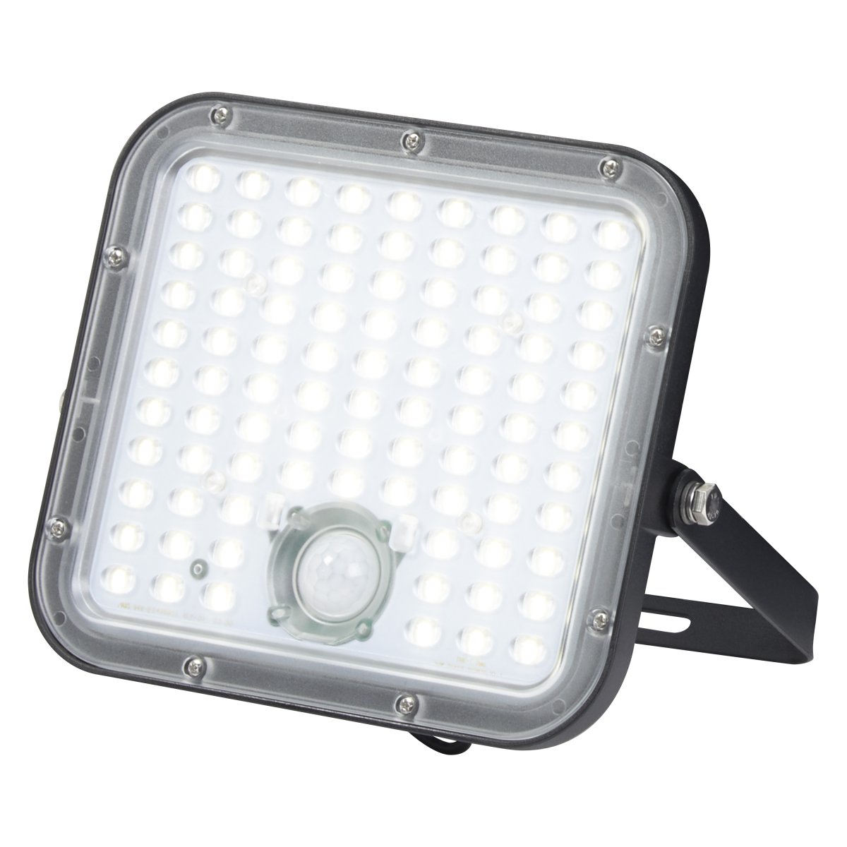 Flood Sensor 30W Svart solcellelampe Fra Ledvance - Den innebygde PIR-bevegelsessensoren og dagslyssensoren sl&aring;r automatisk p&aring; lampen n&aring;r det er bevegelse i m&oslash;rket, noe som gir b&aring;de sikkerhet og energieffektivitet.
