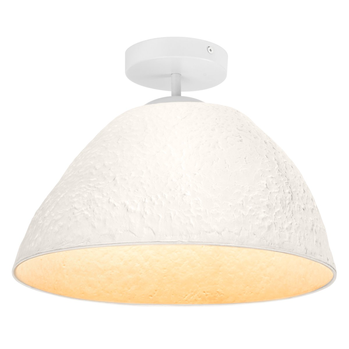 Camel Bell Ø38 Hvit plafond Fra Ledvance - Den dekorative papirskjermen gir en fin spredning av lys i rommet.