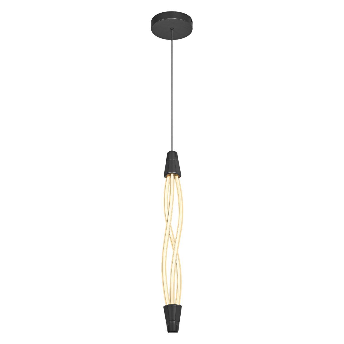 Swirl Ø15 Svart Taklampe Fra Ledvance - Lampan &auml;r 3-stegs dimbar med din vanliga v&auml;ggstr&ouml;mbrytare s&aring; du kan justera ljusstyrkan efter behov.