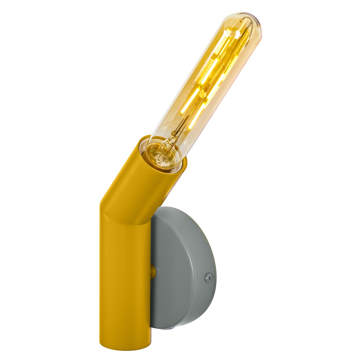 Straw Gul vegglampe Fra Osram - Straw &auml;r en lekfull v&auml;gglampa med h&auml;rliga kul&ouml;rer.