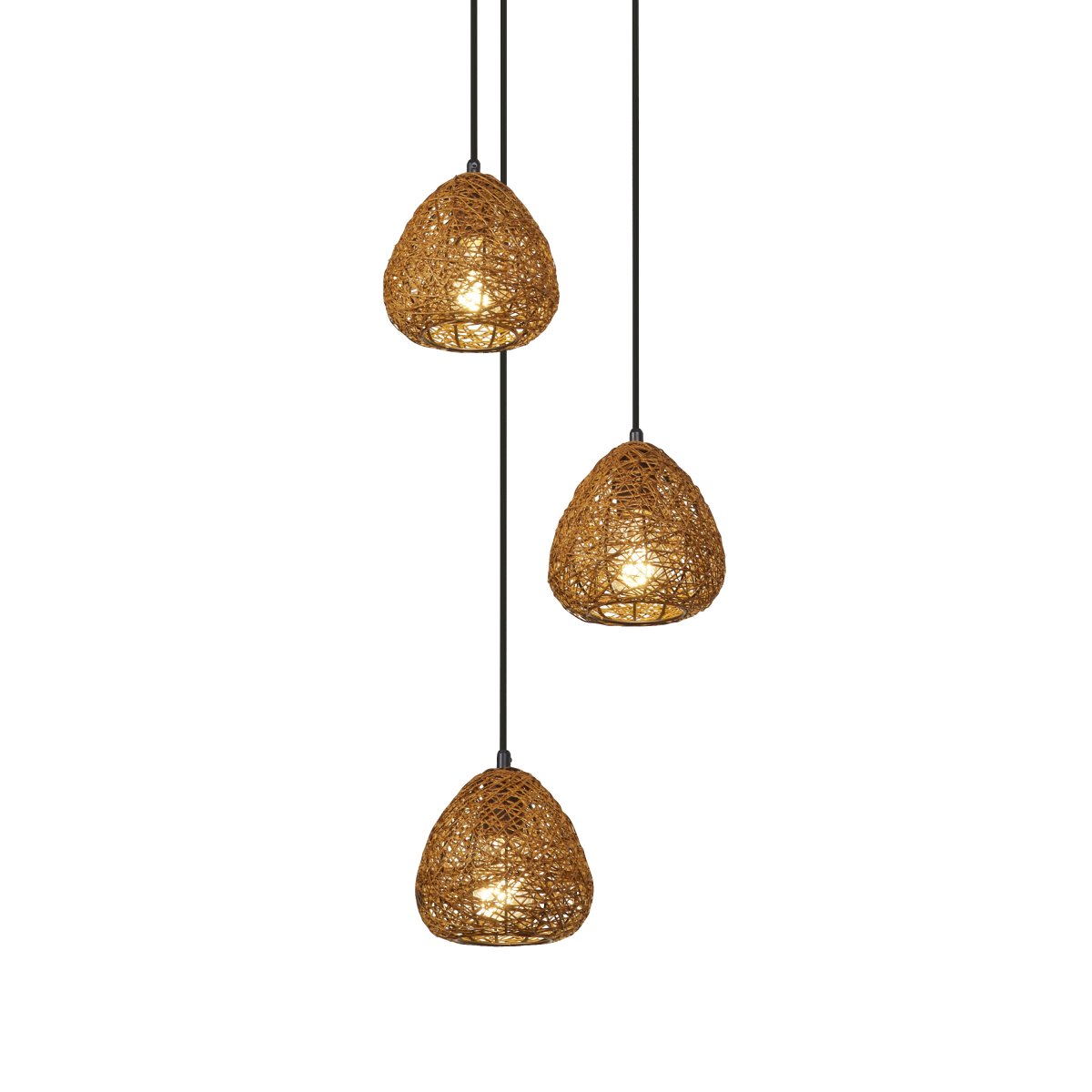 Paper Drop Ø37 Natur Taklampe Fra Osram - Paper Drop &auml;r en vacker pendel med bohemisk design.