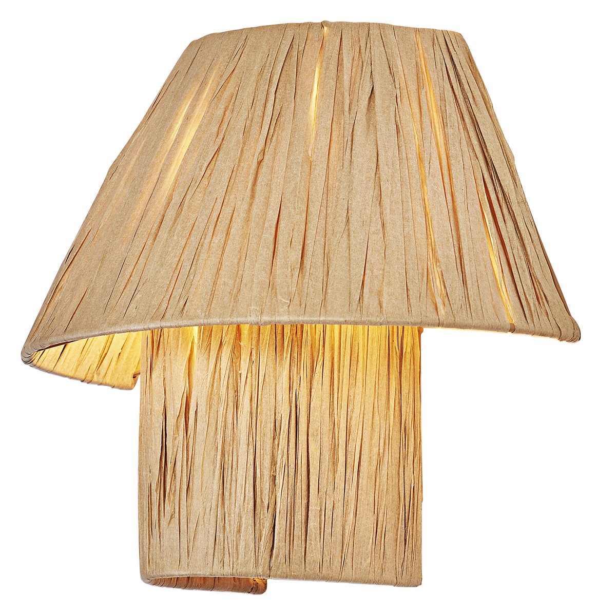 Bamboo Paper Hut 28cm Natur vegglampe Fra Ledvance - Den naturliga formgivningen och det naturliga materialet g&ouml;r att den passar in i n&auml;stan alla hem och stilar.