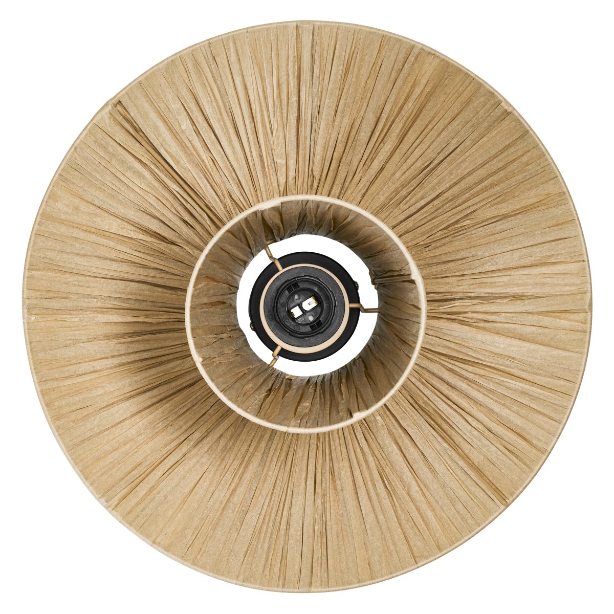 Bamboo Paper Hut Ø40 Natur plafond Fra Osram - Den naturliga formgivningen och det naturliga materialet g&ouml;r att den passar in i n&auml;stan alla hem och stilar.