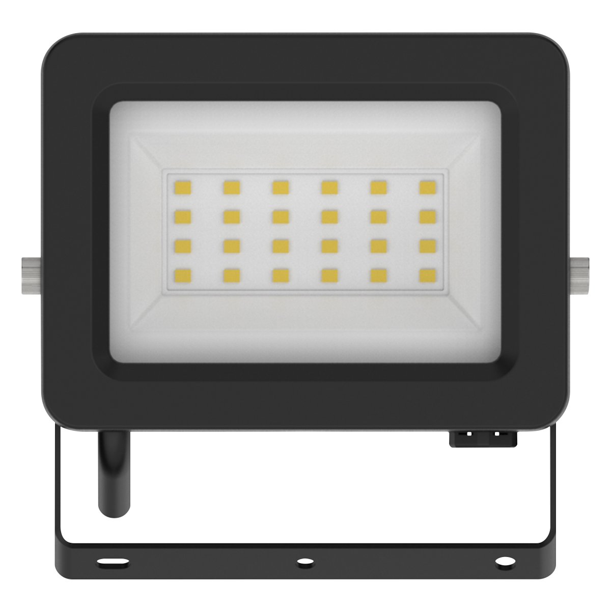Floodlight 5W Mørk grå utendørslampe Fra Ledvance - Den robusta konstruktionen och det kraftfulla ljuset ger trygg och p&aring;litlig belysning &aring;ret runt.