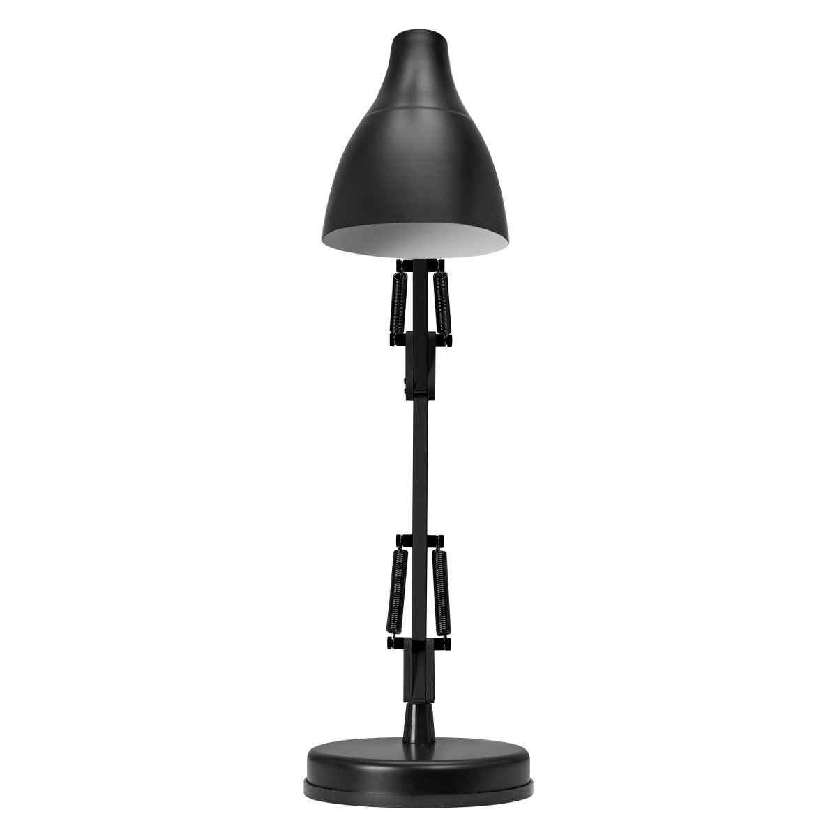 Office Pear 40cm Svart skrivebordslampe Fra Ledvance - Armen med tv&aring; leder g&aring;r att vinkla och justera i h&ouml;jd och sidled vilket g&ouml;r det till en flexibel lampa, ut&ouml;ver det har den en vridbar sk&auml;rm f&ouml;r individuell inst&auml;llning av ljuset.