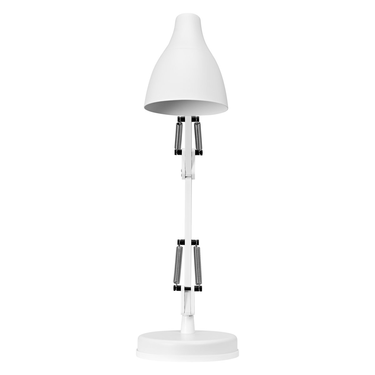 Office Pear 40cm Hvit skrivebordslampe Fra Osram - Armen med tv&aring; leder g&aring;r att vinkla och justera i h&ouml;jd och sidled vilket g&ouml;r det till en flexibel lampa, ut&ouml;ver det har den en vridbar sk&auml;rm f&ouml;r individuell inst&auml;llning av ljuset.
