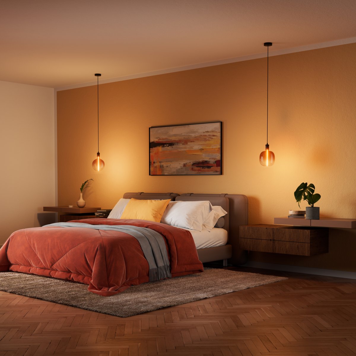 Bobbin Ø10 Svart Taklampe Fra Osram - Det simpla upph&auml;nget ger dig m&aring;nga m&ouml;jligheter, du kan f&ouml;rslagsvis placera flera i grupp eller i rad &ouml;ver matbordet eller i vardagsrummet.