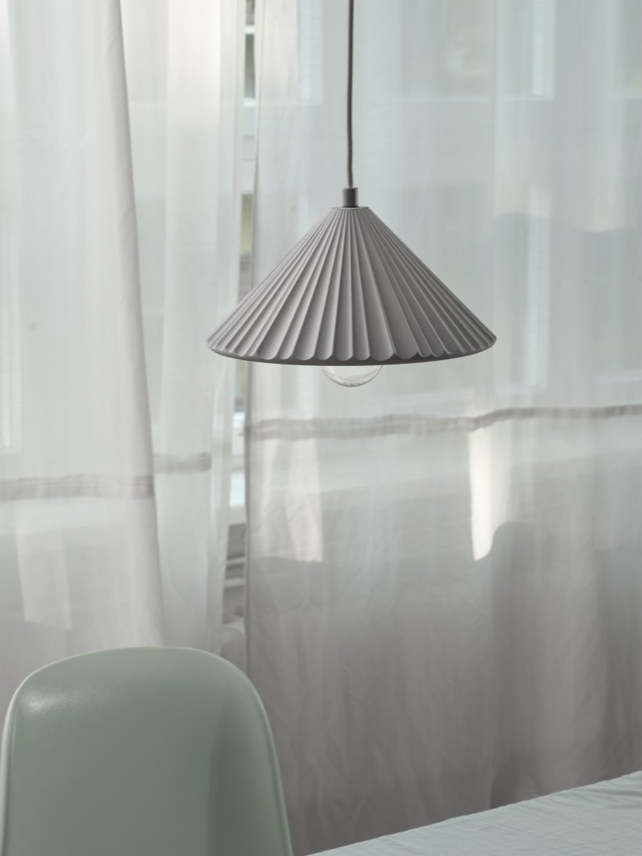 Concrete Pyramid Ø25 Grå Taklampe Fra Ledvance - 