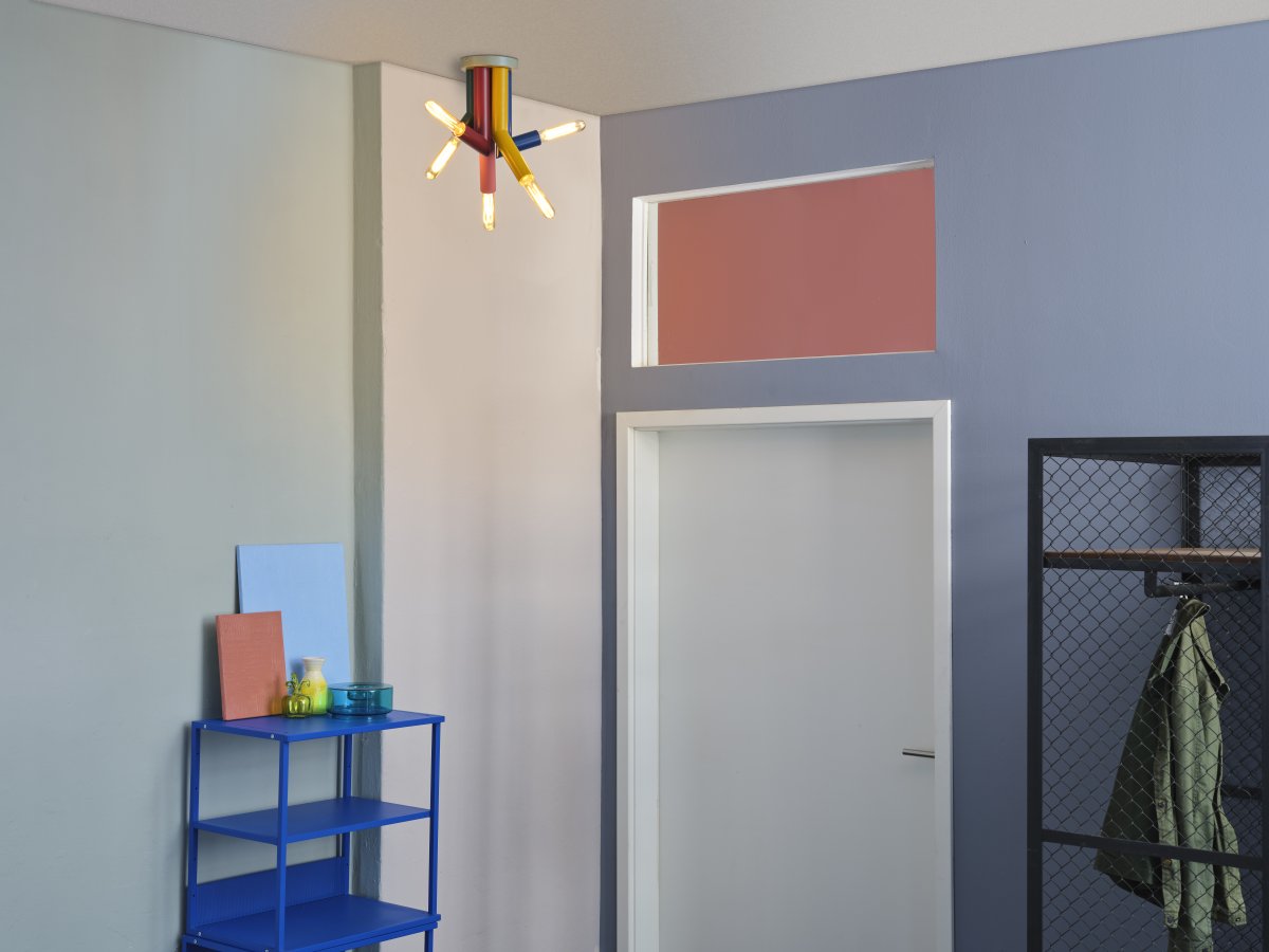 Straw 30cm Flerfarget plafond Fra Ledvance - 