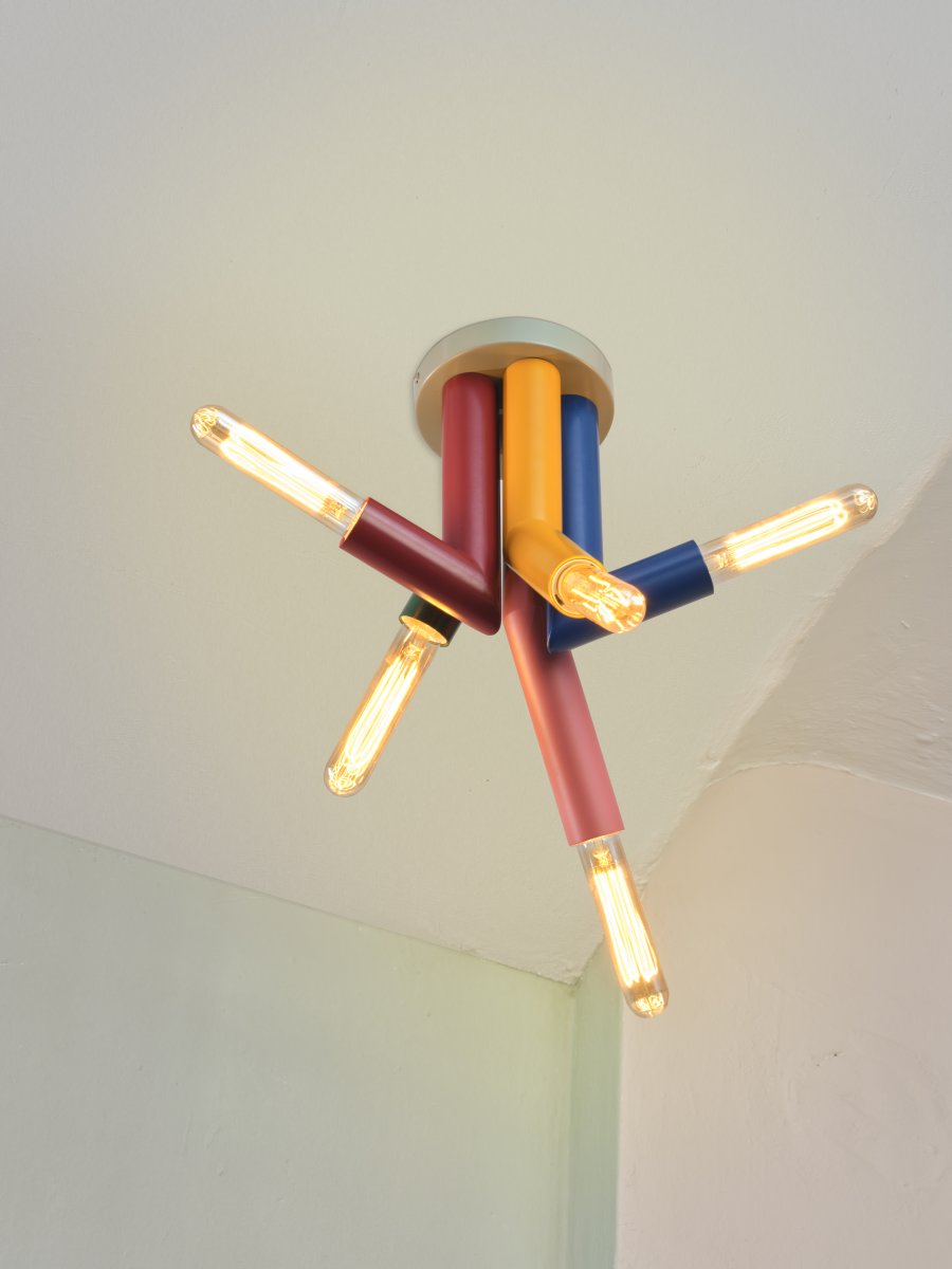 Straw 30cm Flerfarget plafond Fra Ledvance - 