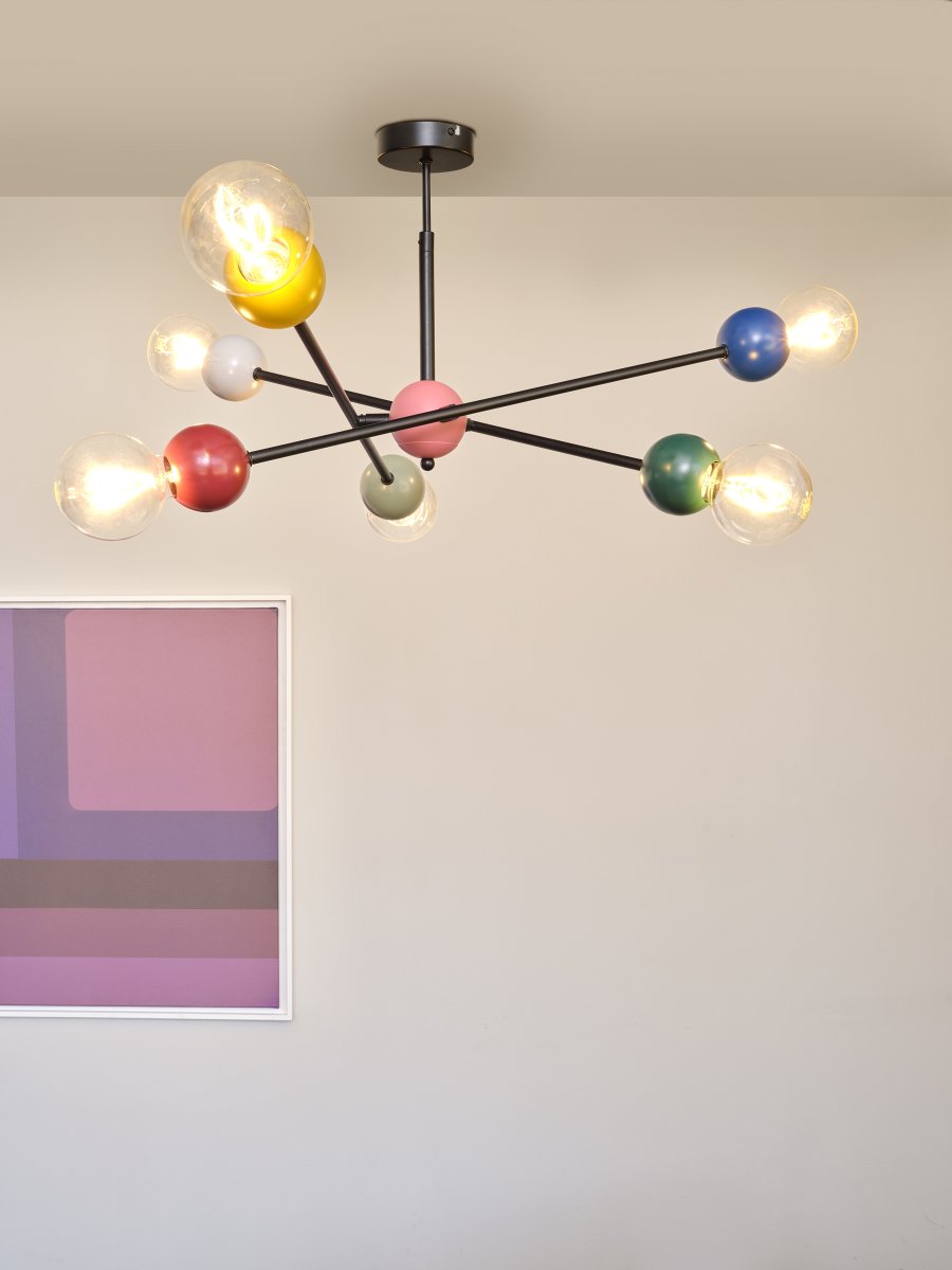 Bubble 70cm Flerfarget plafond Fra Osram - Bubble er et unikt tak med vakre farger.